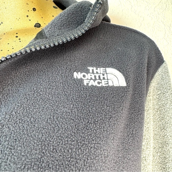 The North Face Women's Gray Full Zip Fleece Jacket Unisex Adolescent XL - Picture 2 of 5